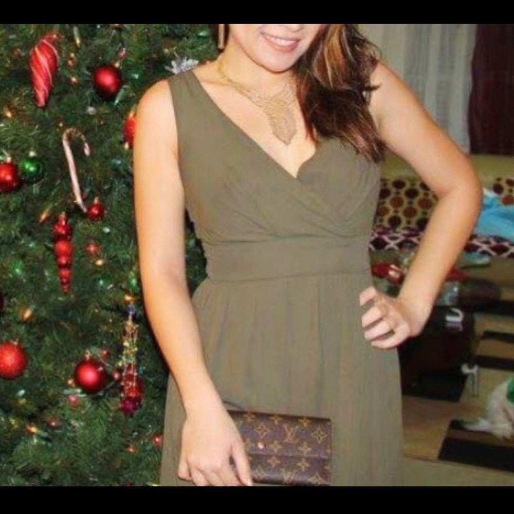 Beautiful olive dress